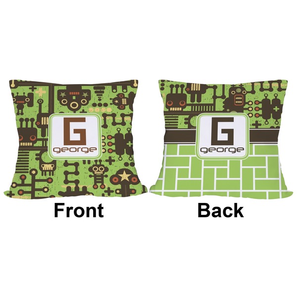 Industrial Robot 1 Outdoor Pillow - 20x20