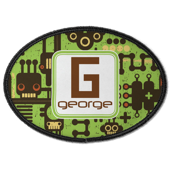 Industrial Robot 1 Oval Patch