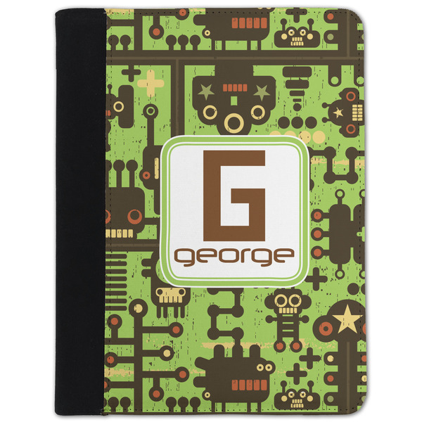 Custom Industrial Robot 1 Padfolio Clipboard - Small (Personalized)