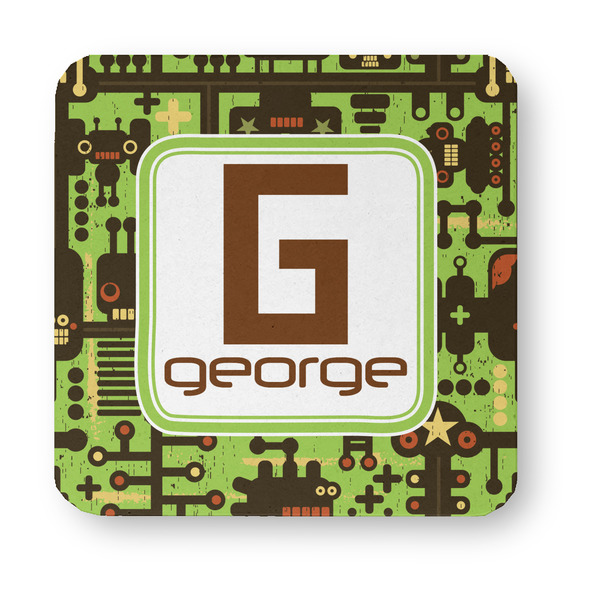 Industrial Robot 1 Paper Coasters - Approval