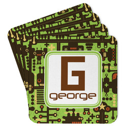 Industrial Robot 1 Paper Coasters (Personalized)