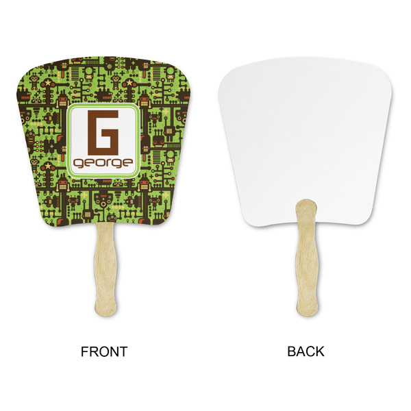 Industrial Robot 1 Paper Fans - Approval