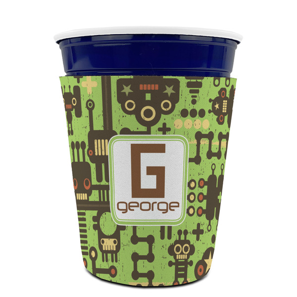 Industrial Robot 1 Party Cup Sleeves - without bottom - FRONT (on cup)