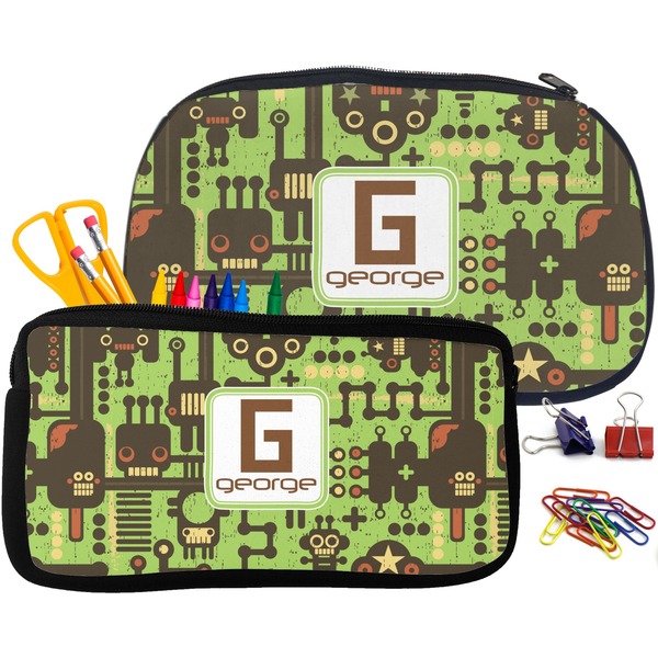 Industrial Robot 1 Pencil / School Supplies Bags Small and Medium