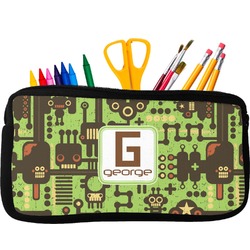 Industrial Robot 1 Neoprene Pencil Case (Personalized)
