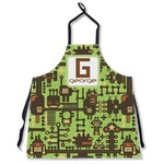 Industrial Robot 1 Apron Without Pockets w/ Name and Initial