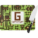 Industrial Robot 1 Rectangular Glass Cutting Board (Personalized)