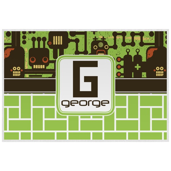 Industrial Robot 1 Personalized Placemat (Back)