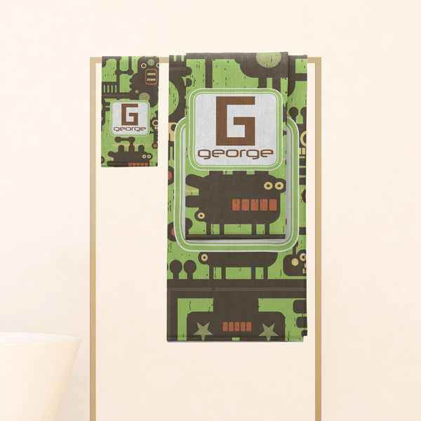 Industrial Robot 1 Personalized Towel Set