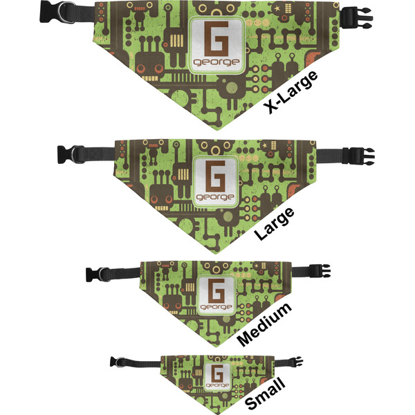 Industrial Robot 1 Pet Bandana Sizes
