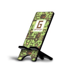 Industrial Robot 1 Cell Phone Stand (Large) (Personalized)