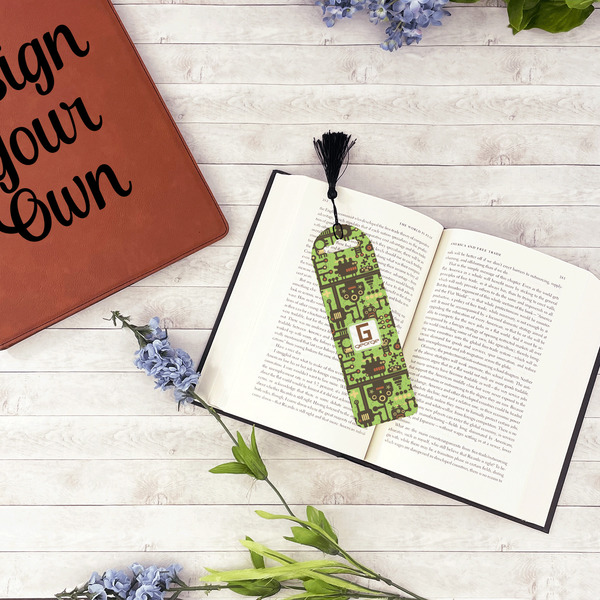 Industrial Robot 1 Plastic Bookmarks - In Context