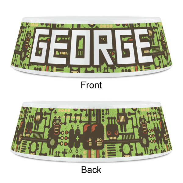 Industrial Robot 1 Plastic Pet Bowls - Small - APPROVAL