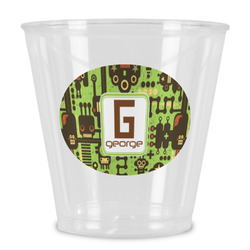 Industrial Robot 1 Plastic Shot Glass (Personalized)