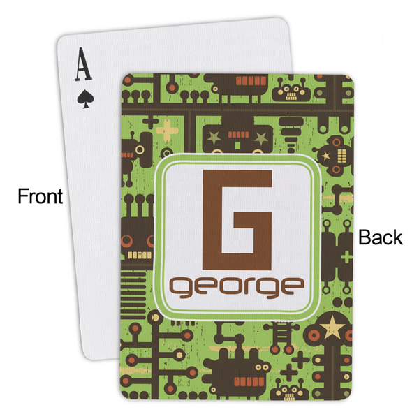 Industrial Robot 1 Playing Cards - Approval