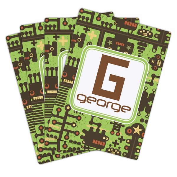 Industrial Robot 1 Playing Cards - Hand Back View