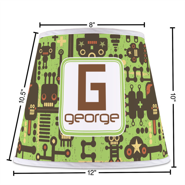 Industrial Robot 1 Poly Film Empire Lampshade - Dimensions