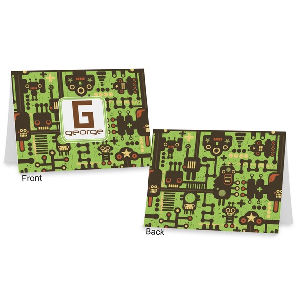 Industrial Robot 1 Postcard - Front and Back