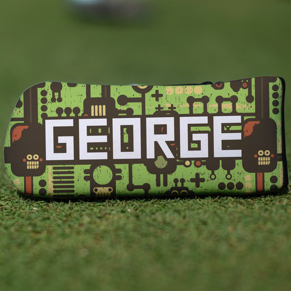Custom Industrial Robot 1 Blade Putter Cover (Personalized)