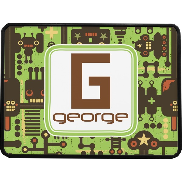 Industrial Robot 1 Rectangular Trailer Hitch Cover (Personalized)