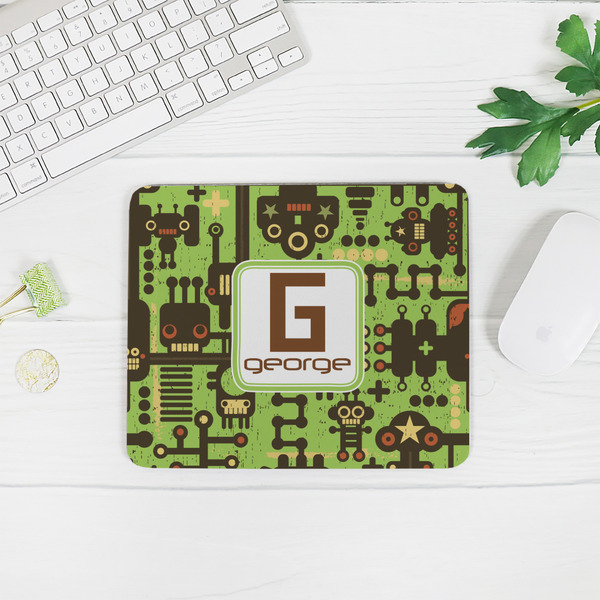 Industrial Robot 1 Rectangular Mouse Pad - LIFESTYLE 2