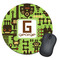 Industrial Robot 1 Round Mouse Pad (Personalized)