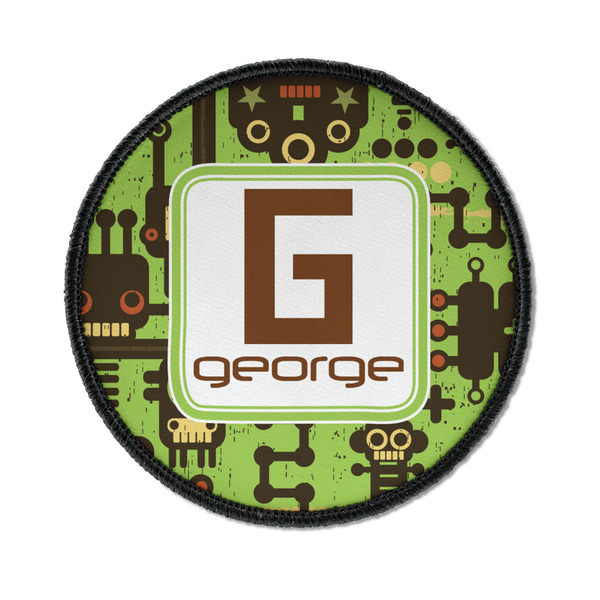 Industrial Robot 1 Round Patch