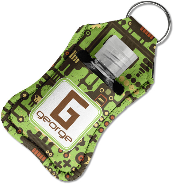 Industrial Robot 1 Sanitizer Holder Keychain - Small in Case