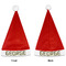 Industrial Robot 1 Santa Hats - Front and Back (Double Sided Print) APPROVAL