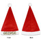 Industrial Robot 1 Santa Hats - Front and Back (Single Print) APPROVAL