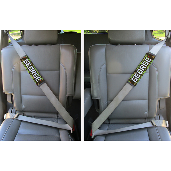 Industrial Robot 1 Seat Belt Covers (Set of 2 - In the Car)