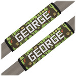 Industrial Robot 1 Seat Belt Covers (Set of 2) (Personalized)