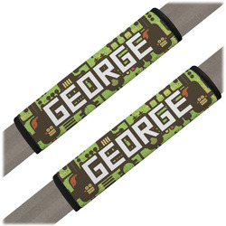 Industrial Robot 1 Seat Belt Covers (Set of 2) (Personalized)
