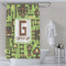 Industrial Robot 1 Shower Curtain Lifestyle