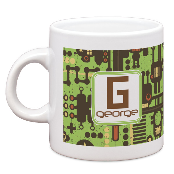 Custom Industrial Robot 1 Espresso Cup (Personalized)