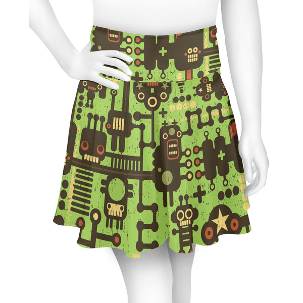Custom Industrial Robot 1 Skater Skirt - 2X Large