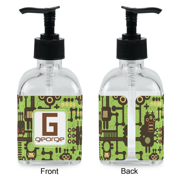 Industrial Robot 1 Glass Soap/Lotion Dispenser - Approval