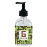 Industrial Robot 1 Glass Soap & Lotion Bottle - Single Bottle (Personalized)