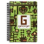 Industrial Robot 1 Spiral Notebook (Personalized)