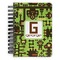Industrial Robot 1 Spiral Notebook - 5x7 w/ Name and Initial