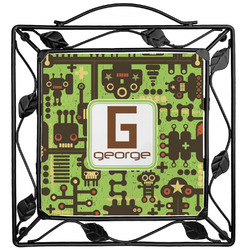 Industrial Robot 1 Square Trivet (Personalized)