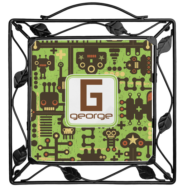 Custom Industrial Robot 1 Square Trivet (Personalized)