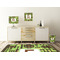 Industrial Robot 1 Square Wall Decal Wooden Desk