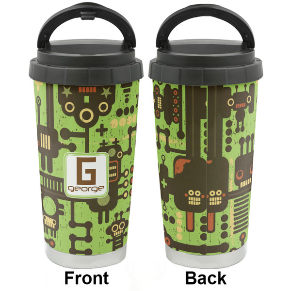 Industrial Robot 1 Stainless Steel Travel Cup - Apvl