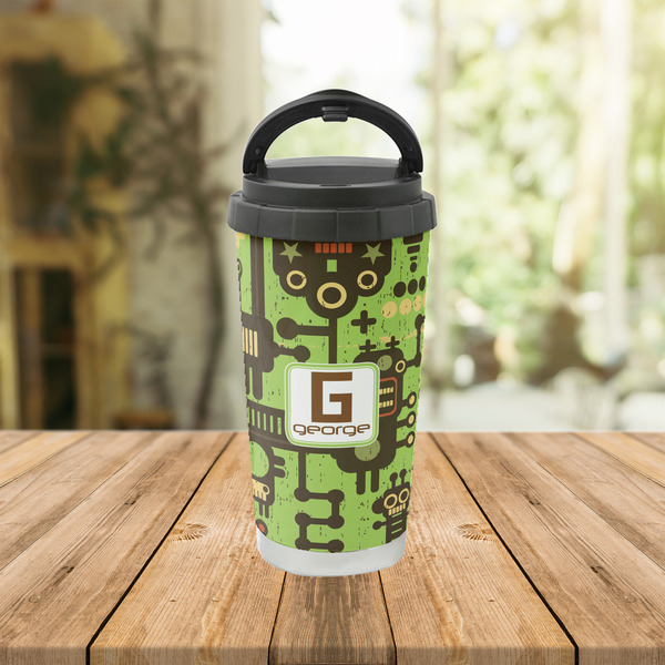 Industrial Robot 1 Stainless Steel Travel Cup Lifestyle