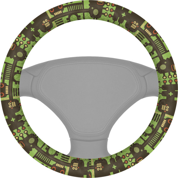 Custom Industrial Robot 1 Steering Wheel Cover