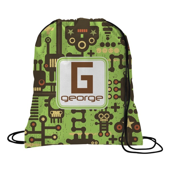 Custom Industrial Robot 1 Drawstring Backpack (Personalized)