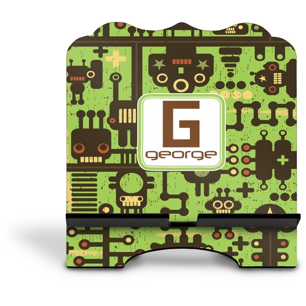 Industrial Robot 1 Stylized Tablet Stand - Front without iPad