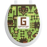 Industrial Robot 1 Toilet Seat Decal (Personalized)