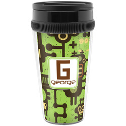 Industrial Robot 1 Acrylic Travel Mug without Handle (Personalized)